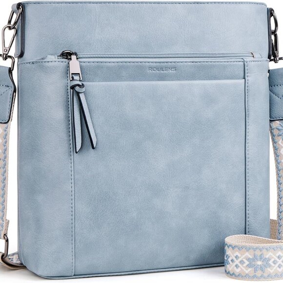 Crossbody Bags For Women Medium Crossbody Travel Purses with 4 Card Slots Leathe - Picture 1 of 7
